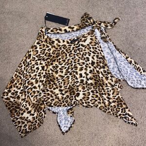 NWT Leopard Dance Skirt 